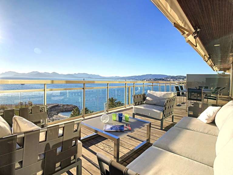 Appartement avec Vue sur mer Cannes - 2 chambres - 90m²