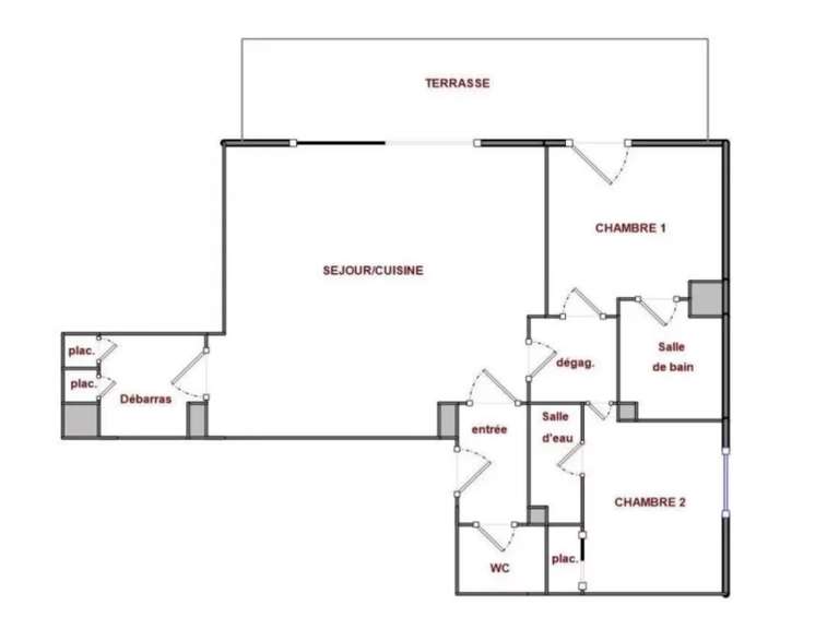 Appartement Cannes - 4 chambres - 184m²