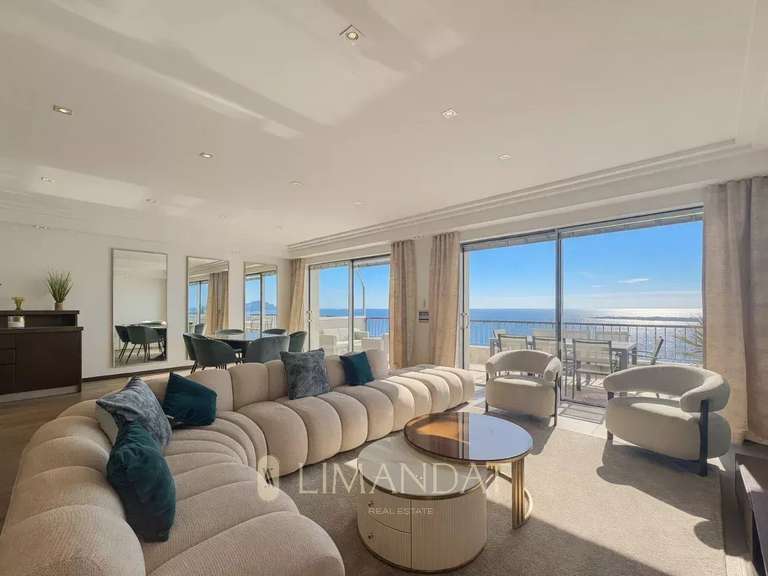 Appartement avec Vue sur mer Cannes - 3 chambres - 150m²