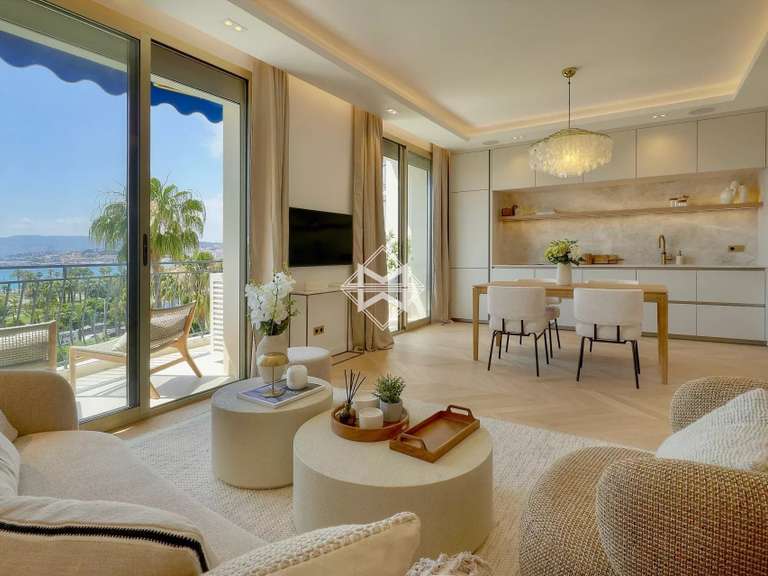 Appartement avec Vue sur mer Cannes - 2 chambres - 80m²
