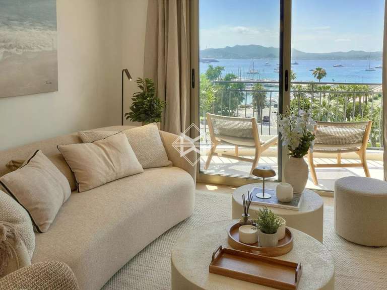Appartement avec Vue sur mer Cannes - 2 chambres - 80m²