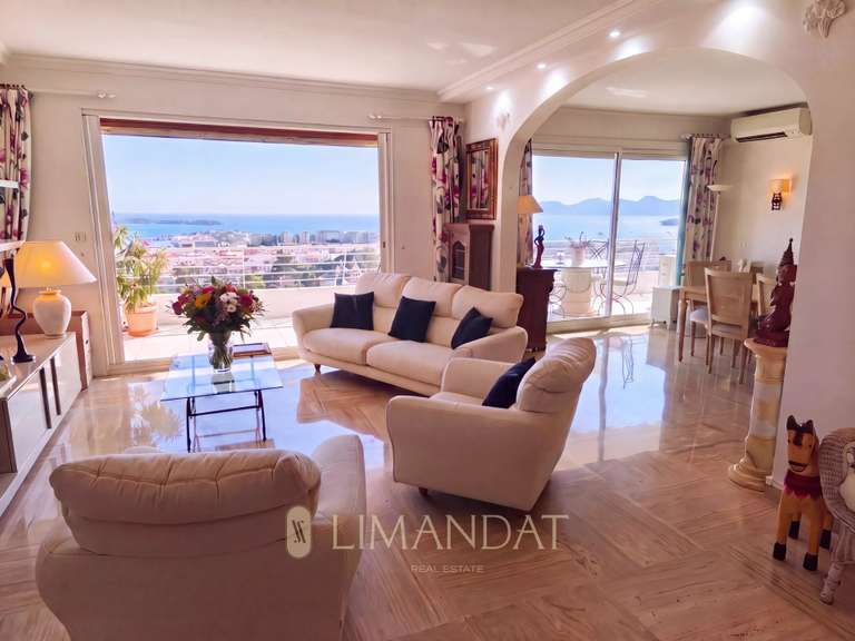 Appartement avec Vue sur mer Cannes - 2 chambres - 120m²