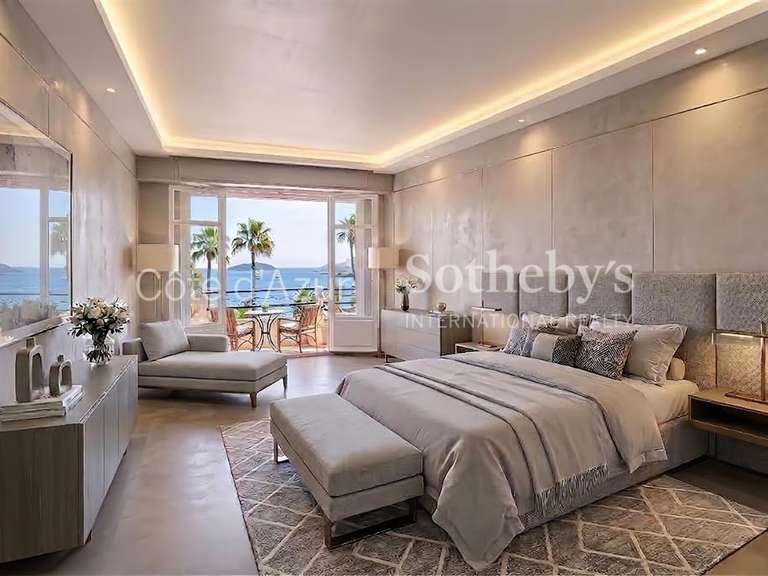 Appartement avec Vue sur mer Cannes - 3 chambres - 176m²