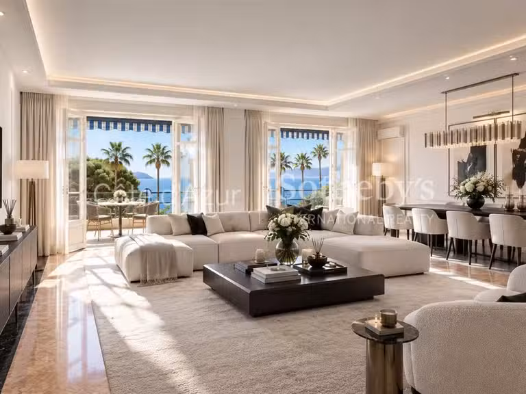 Appartement avec Vue sur mer Cannes - 3 chambres - 176m²