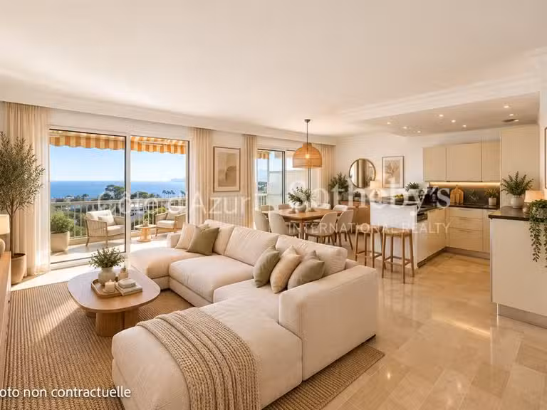 Appartement avec Vue sur mer Cannes - 2 chambres - 70m²