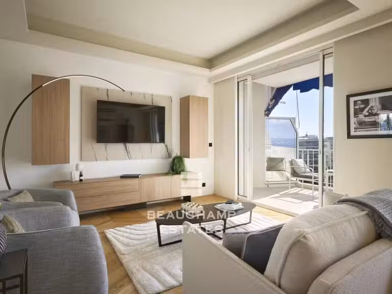 Appartement avec Vue sur mer Cannes - 3 chambres - 100m²