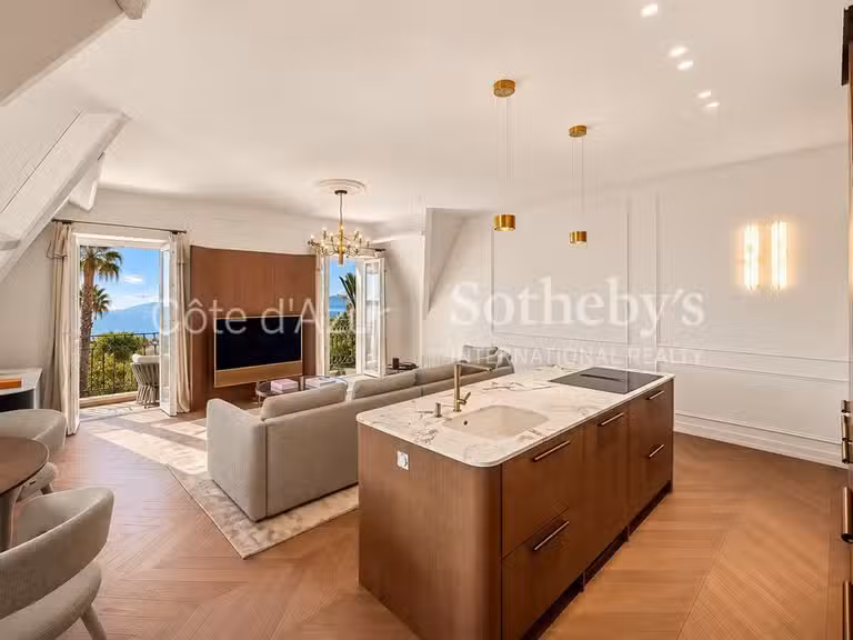 Appartement avec Vue sur mer Cannes - 2 chambres - 110m²