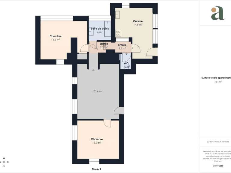 Maison Cantaron - 6 chambres - 233m²