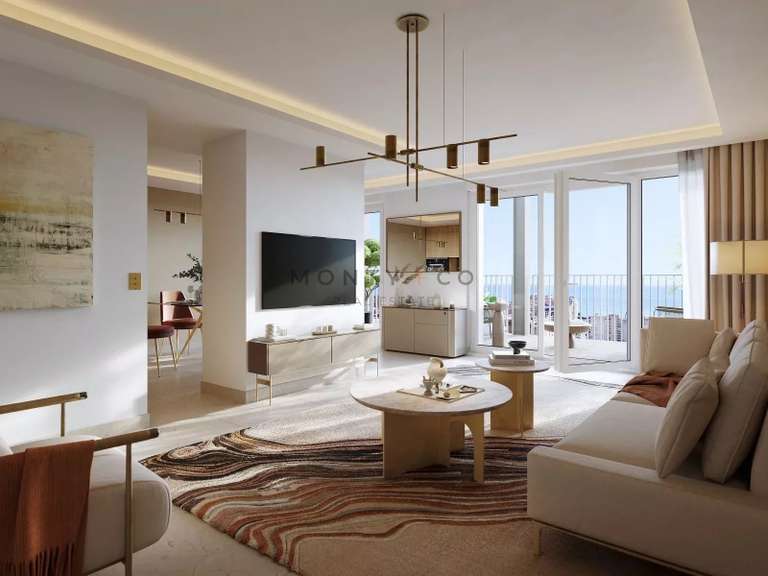 Appartement avec Vue sur mer Cap-d'Ail - 74m²