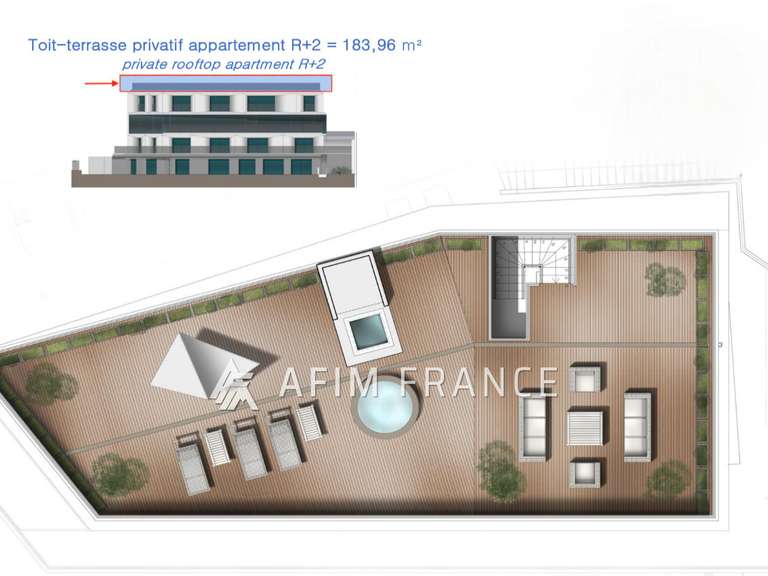 Apartment with Sea view Cap-d'Ail - 3 bedrooms - 155m²