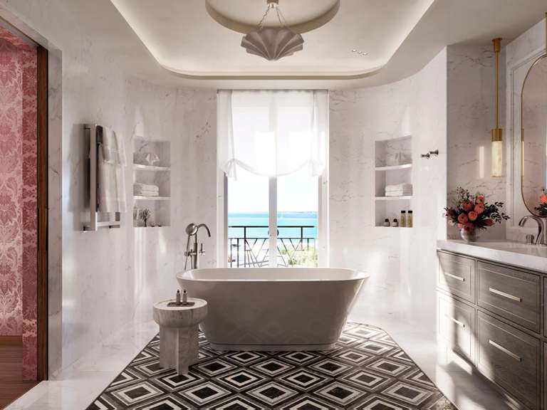 Appartement avec Vue sur mer Cap-d-antibes - 6 chambres - 1218m²