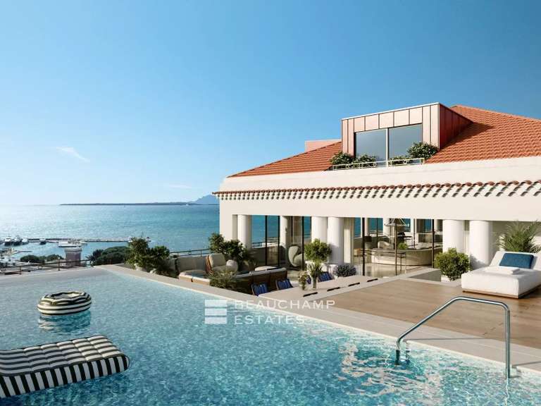 Appartement avec Vue sur mer Cap-d-antibes - 6 chambres - 1218m²