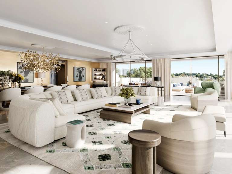 Appartement avec Vue sur mer Cap-d-antibes - 6 chambres - 1218m²