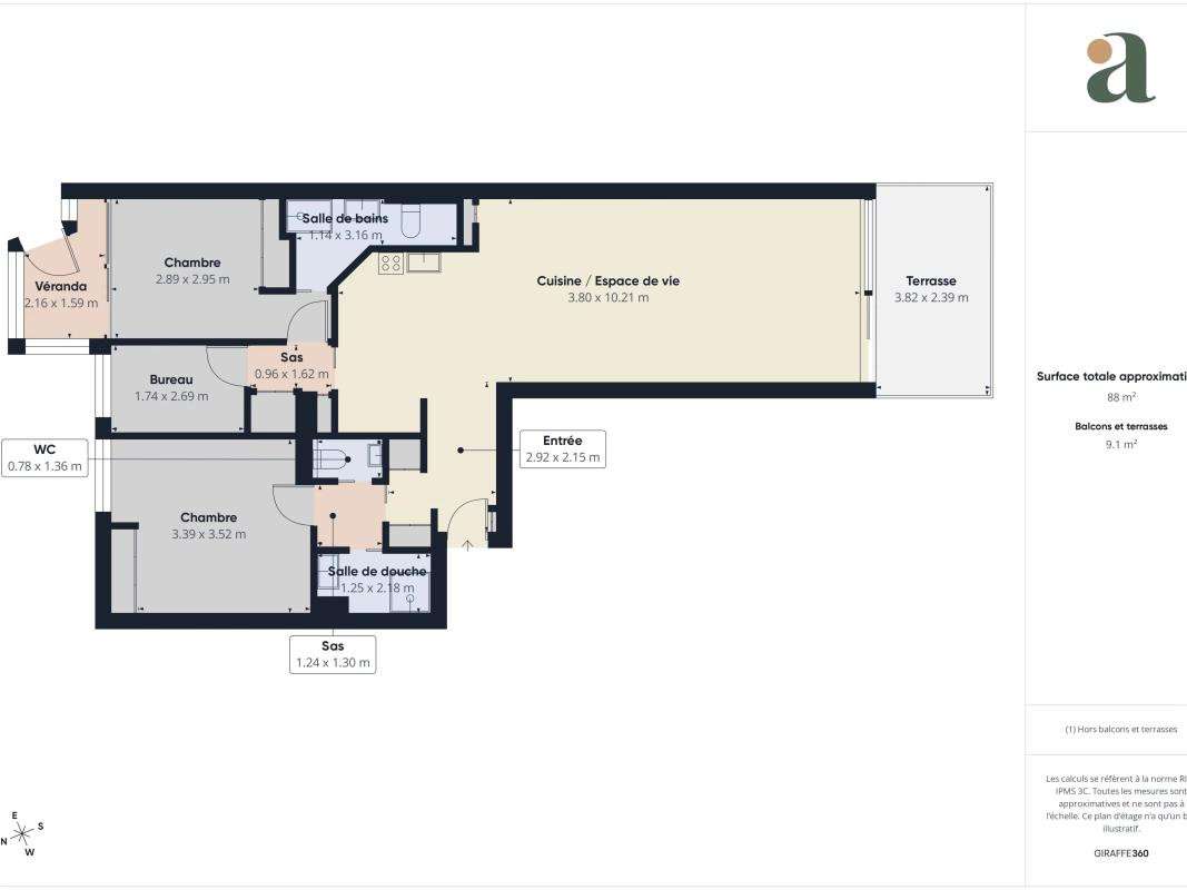 Appartement Cap-d-antibes