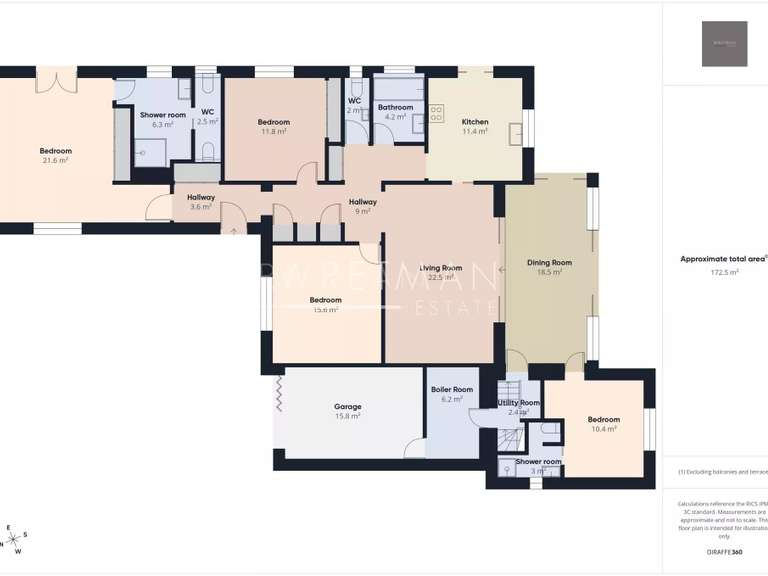 Villa Carcès - 4 chambres - 155m²