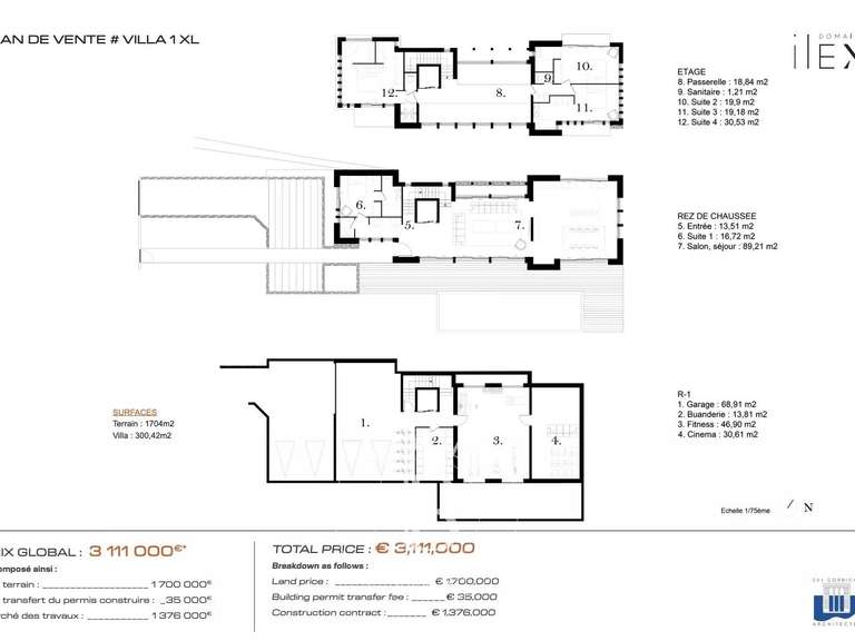 Maison Cassis - 3 chambres - 222m²
