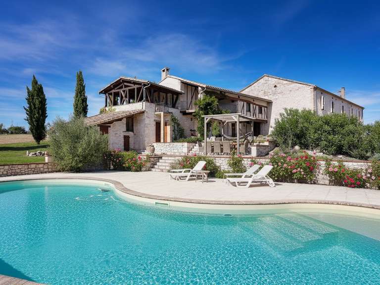 Maison Castelnau-de-Montmiral - 6 chambres - 409m²