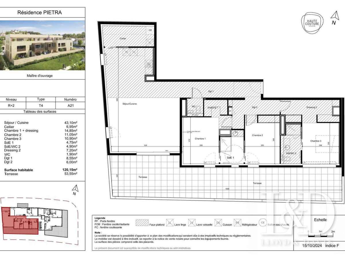 Appartement Castries