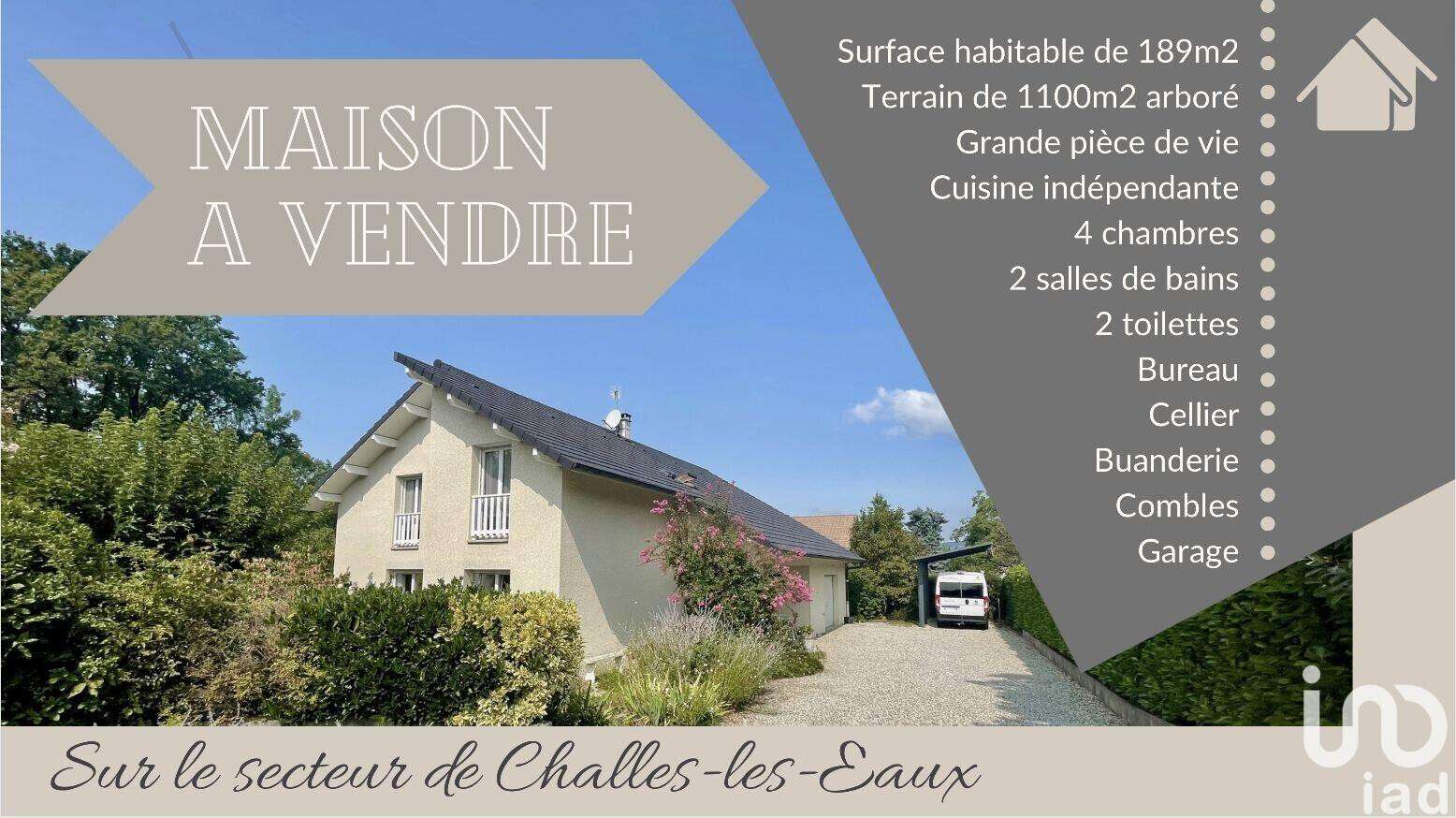 Vente Villa Challes-les-Eaux : 997 000€