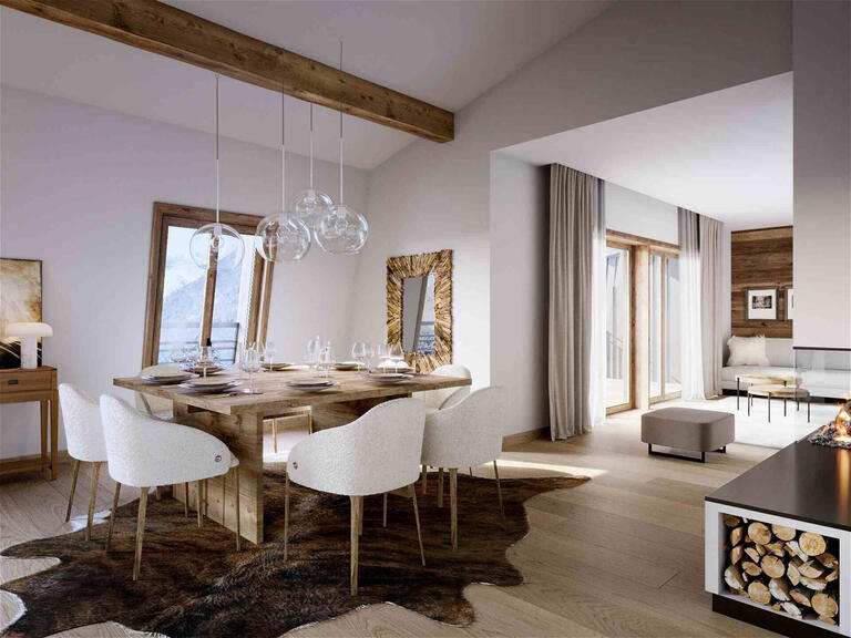 Appartement Chamonix-Mont-Blanc - 4 chambres - 127m²