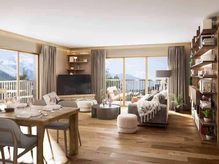 Appartement Chamonix-Mont-Blanc - 1 chambre - 51m²