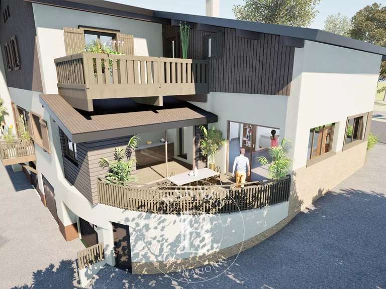 Appartement Chamonix-Mont-Blanc - 4 chambres - 170m²