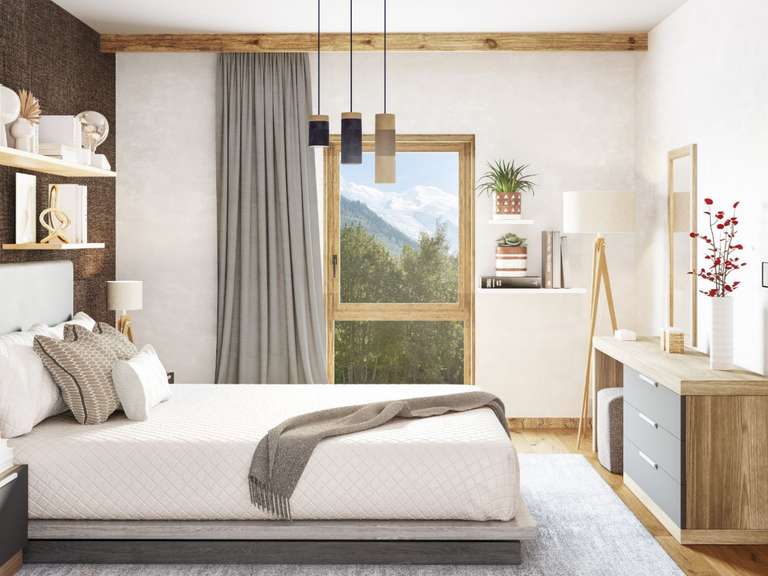 Apartment Chamonix-Mont-Blanc - 1 bedroom - 51m²
