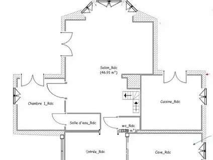 Maison Champeaux - 5 chambres - 240m²