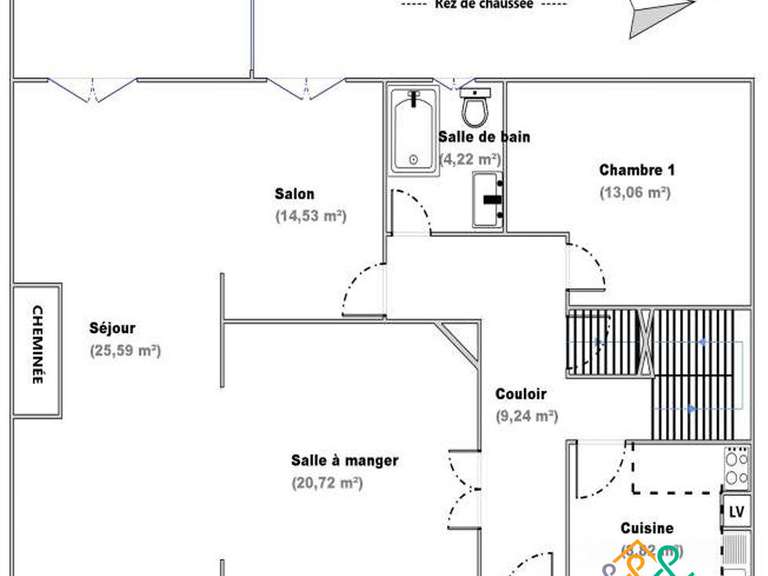 Maison Champigny-sur-Marne - 4 chambres - 150m²