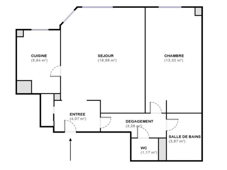 Apartment Charenton-le-Pont - 1 bedroom - 50m²