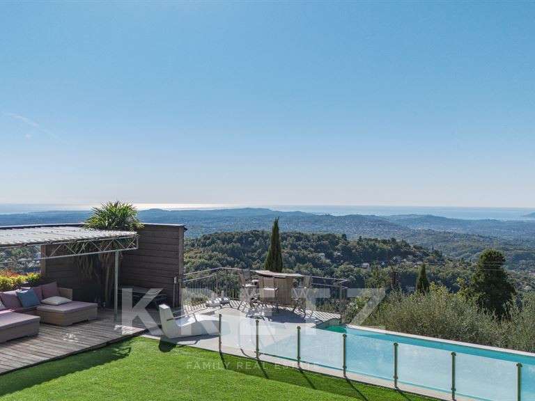 Maison avec Vue sur mer Châteauneuf-Grasse - 5 chambres - 200m²