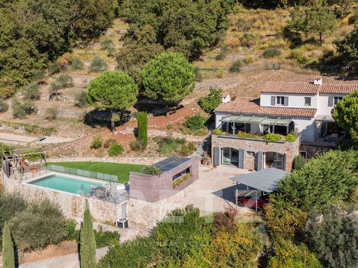 Maison avec Vue sur mer Châteauneuf-Grasse - 5 chambres - 200m²
