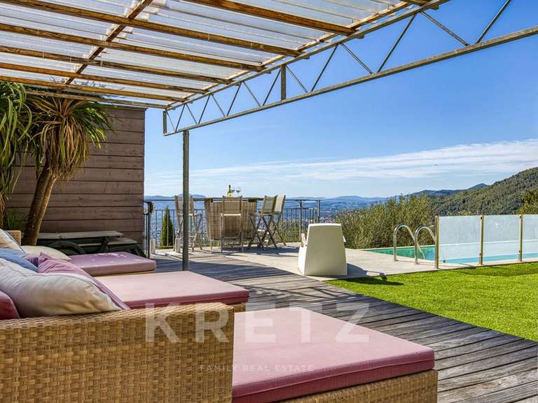 Maison avec Vue sur mer Châteauneuf-Grasse - 5 chambres - 200m²