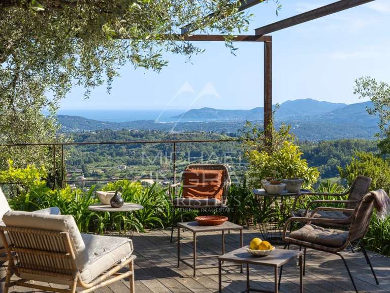 Maison avec Vue sur mer Châteauneuf-Grasse - 5 chambres - 239m²