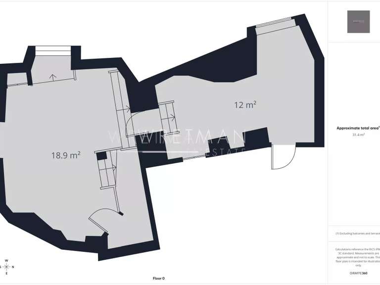 Maison Châteauneuf-Grasse - 3 chambres - 135m²