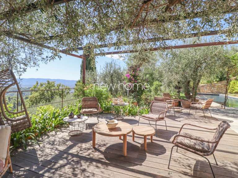 Maison avec Vue sur mer Châteauneuf-Grasse - 5 chambres - 247m²