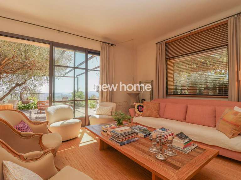 Maison avec Vue sur mer Châteauneuf-Grasse - 5 chambres - 247m²