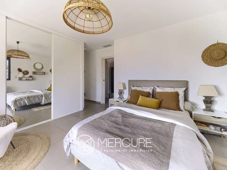 Propriété avec Vue sur mer Châteauneuf-Grasse - 4 chambres - 294m²