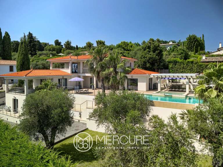 Propriété avec Vue sur mer Châteauneuf-Grasse - 4 chambres - 294m²