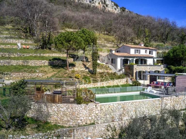Villa avec Vue sur mer Châteauneuf-Grasse - 5 chambres - 200m²