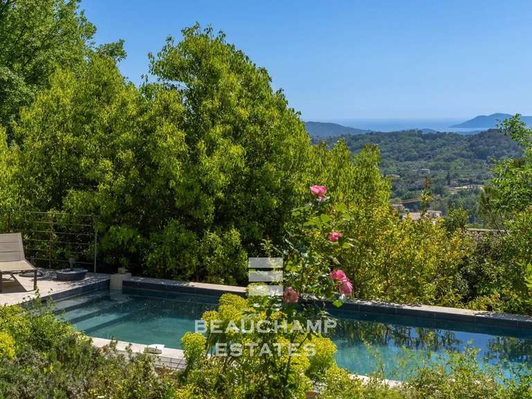Villa avec Vue sur mer Châteauneuf-Grasse - 5 chambres - 250m²