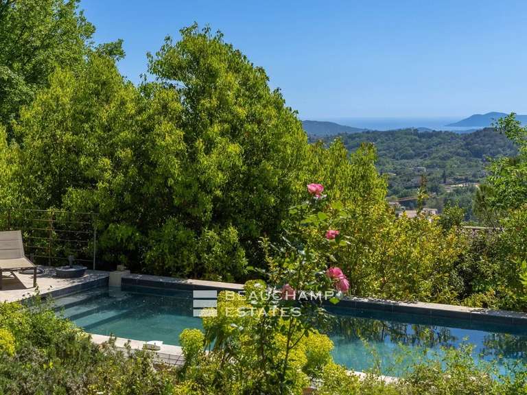 Villa avec Vue sur mer Châteauneuf-Grasse - 5 chambres - 250m²
