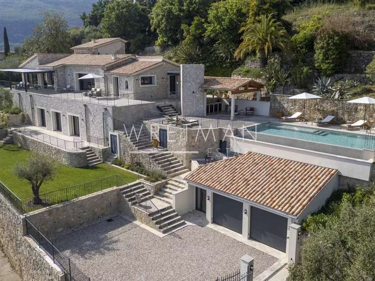 Villa avec Vue sur mer Châteauneuf-Grasse - 4 chambres - 286m²