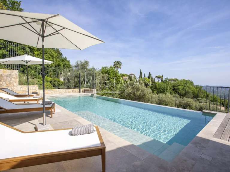 Villa avec Vue sur mer Châteauneuf-Grasse - 4 chambres - 286m²