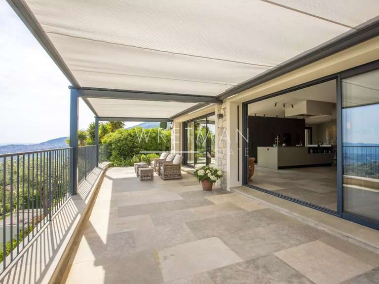 Villa avec Vue sur mer Châteauneuf-Grasse - 4 chambres - 286m²