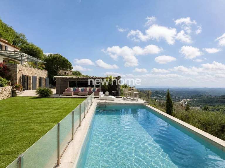 Villa avec Vue sur mer Châteauneuf-Grasse - 5 chambres - 190m²