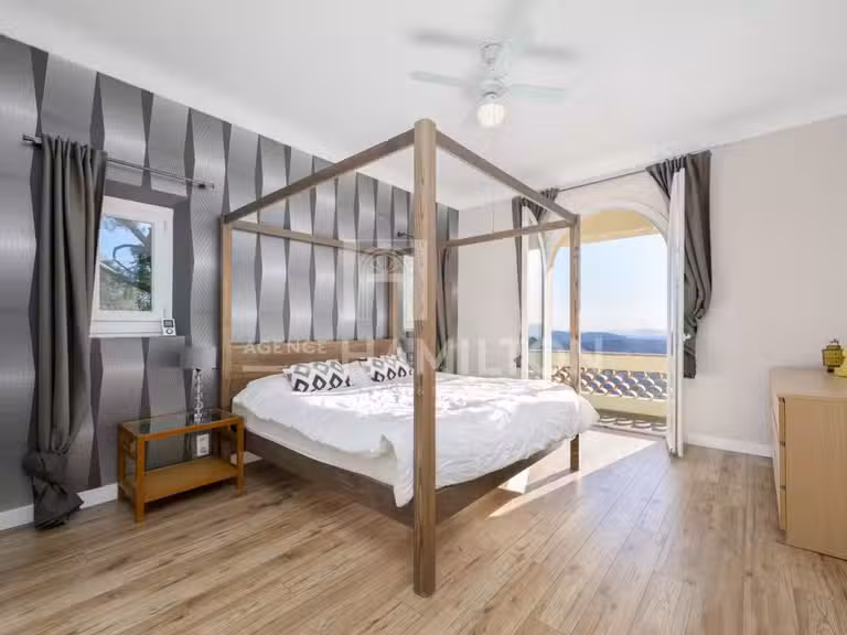 Villa avec Vue sur mer Châteauneuf-Grasse - 5 chambres - 205m²