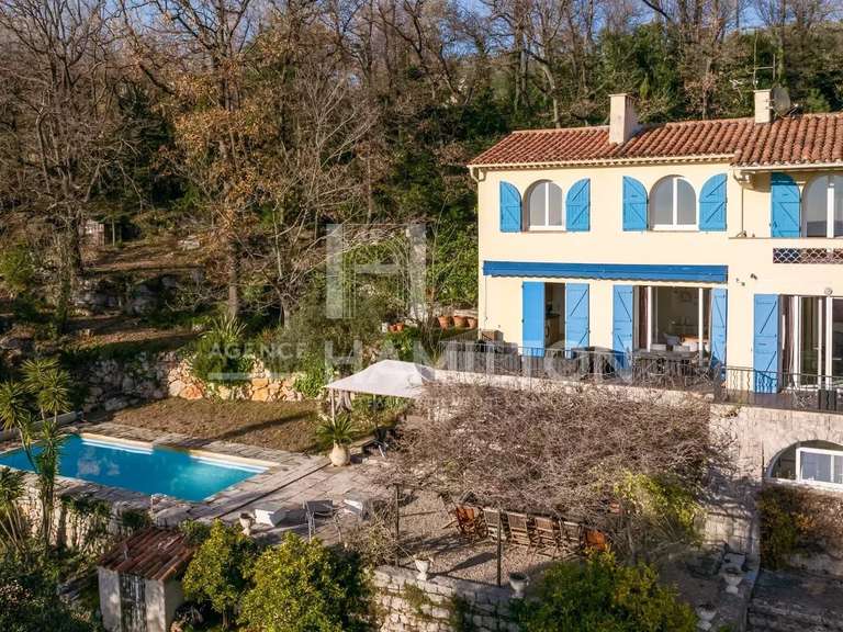 Villa avec Vue sur mer Châteauneuf-Grasse - 5 chambres - 205m²