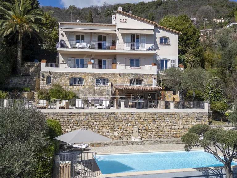 Villa avec Vue sur mer Châteauneuf-Grasse - 4 chambres - 255m²