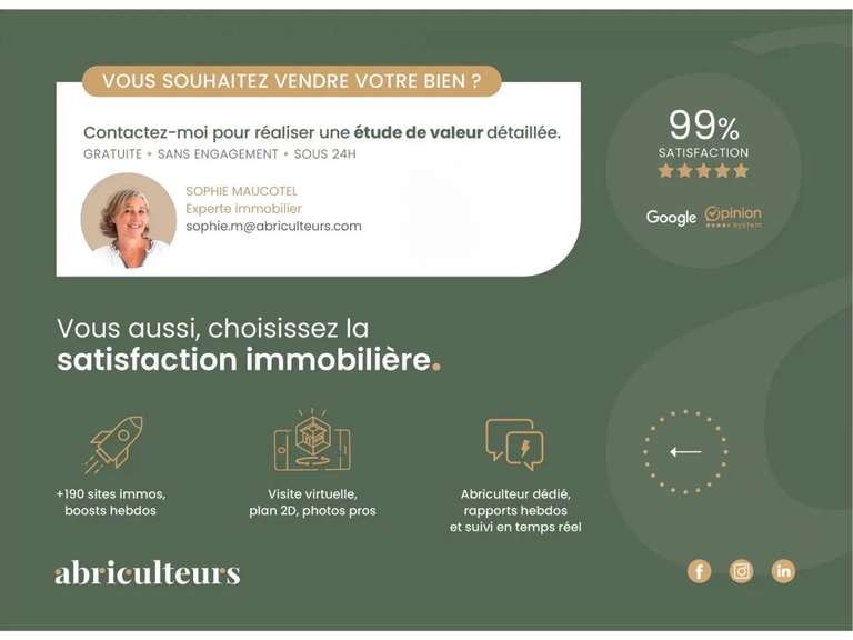 Maison Cheval-Blanc - 4 chambres - 136m²